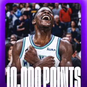 1万分里程碑创六纪录！华子赛后致敬科比 近9战场均31分升西部第4